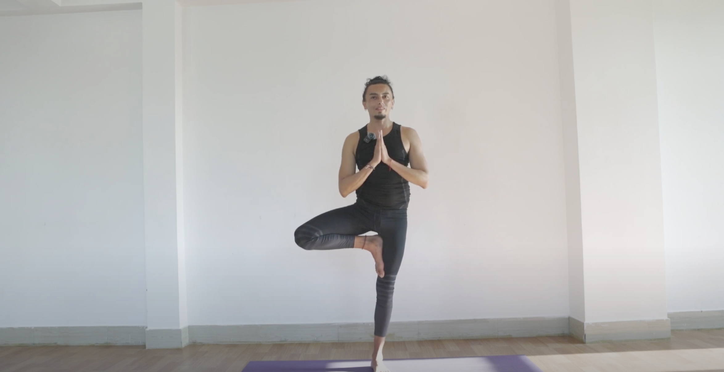 Clase de Hatha tradicional con Andres